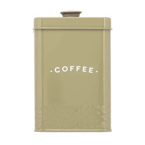 Artisan Street Moss Green Coffee Canister