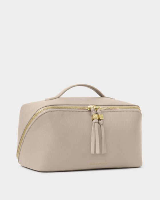 Katie Loxton Soho Large Make Up/Wash Bag Oyster