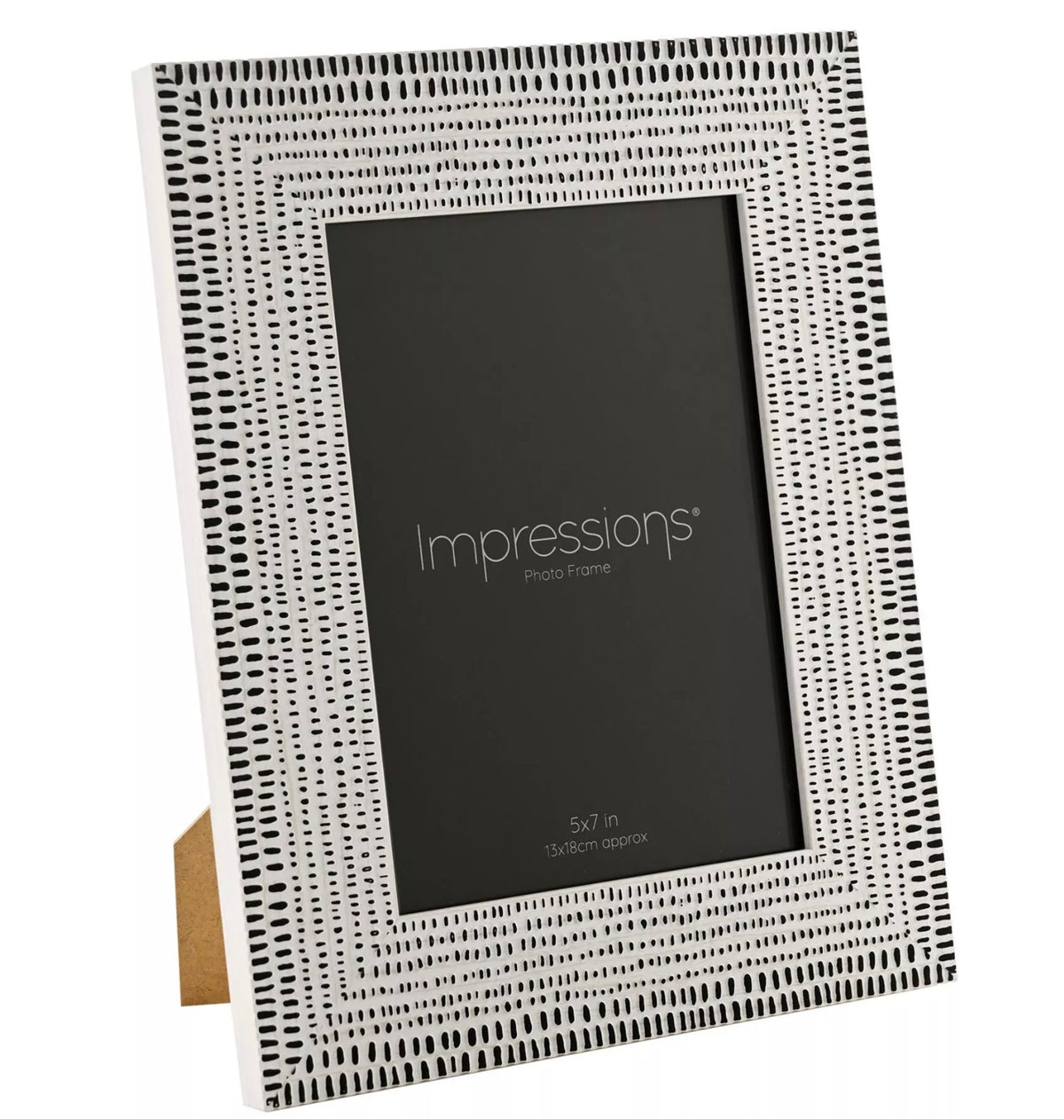 Impressions Black And White Photo Frame 5 x 7