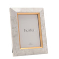Hestia White Marble & Gold Photo Frame 4 x 6