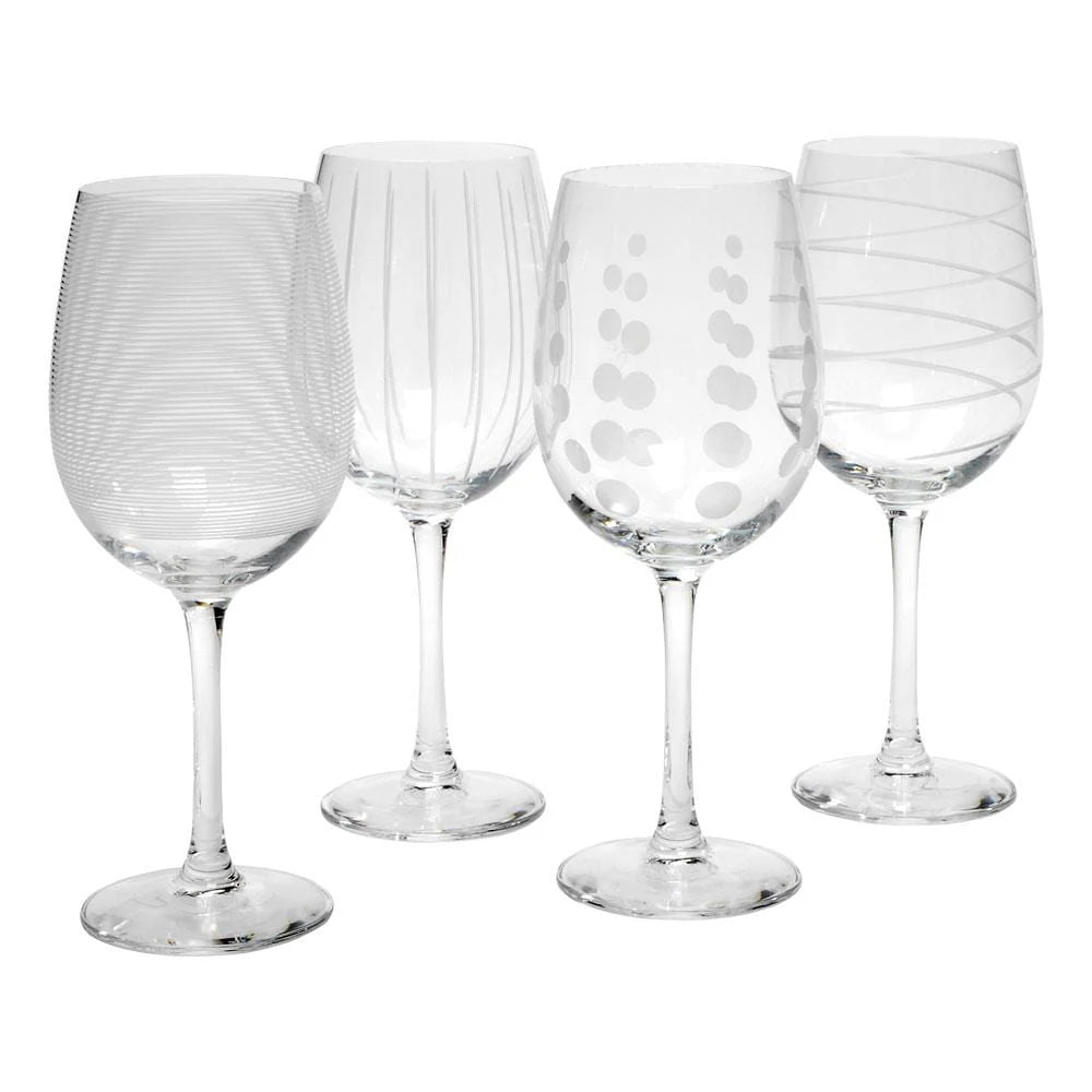 Mikasa Cheers Red Wine Glasses Set of 4