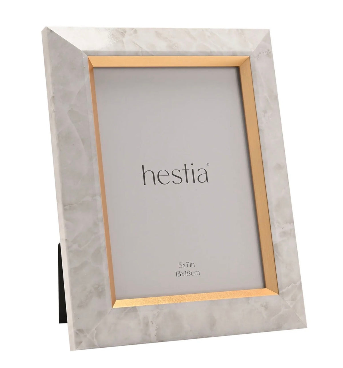 Hestia White Marble & Gold Photo Frame 5 x 7