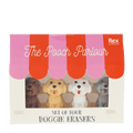 Pencil Top Erasers Pooch Parlour Set Of 4