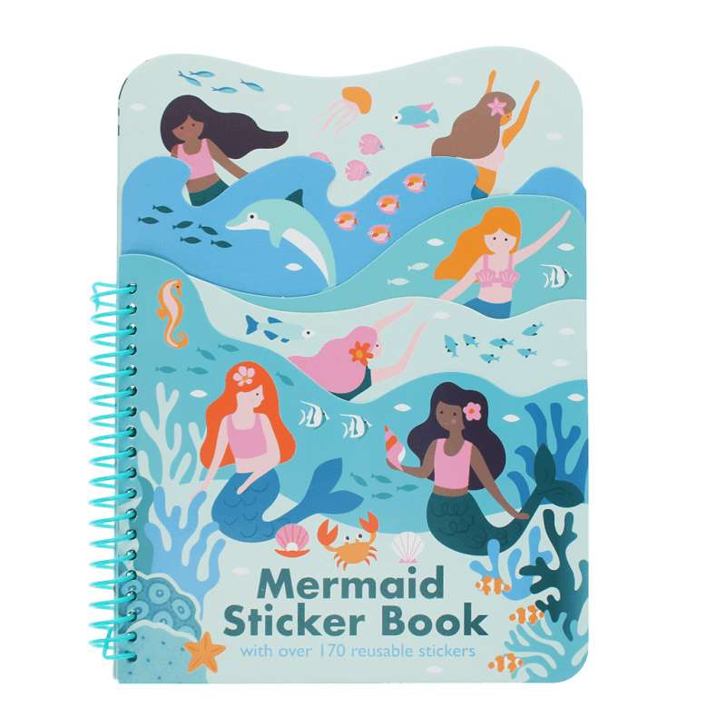Reusable Sticker Book Mermaid