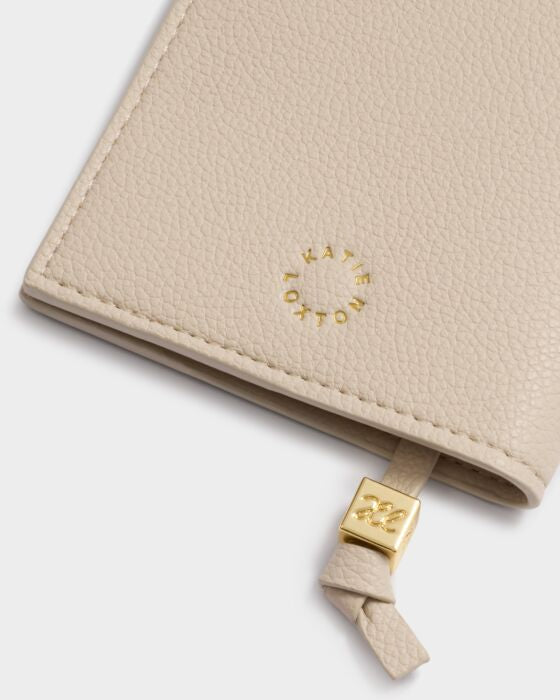 Katie Loxton Passport Cover Le Soleil Oyster