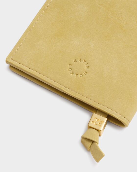 Katie Loxton Passport Cover Beach Please Butter Yellow