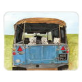 Stowgreen Tuftop Work Protector ‘Westie In Landrover’