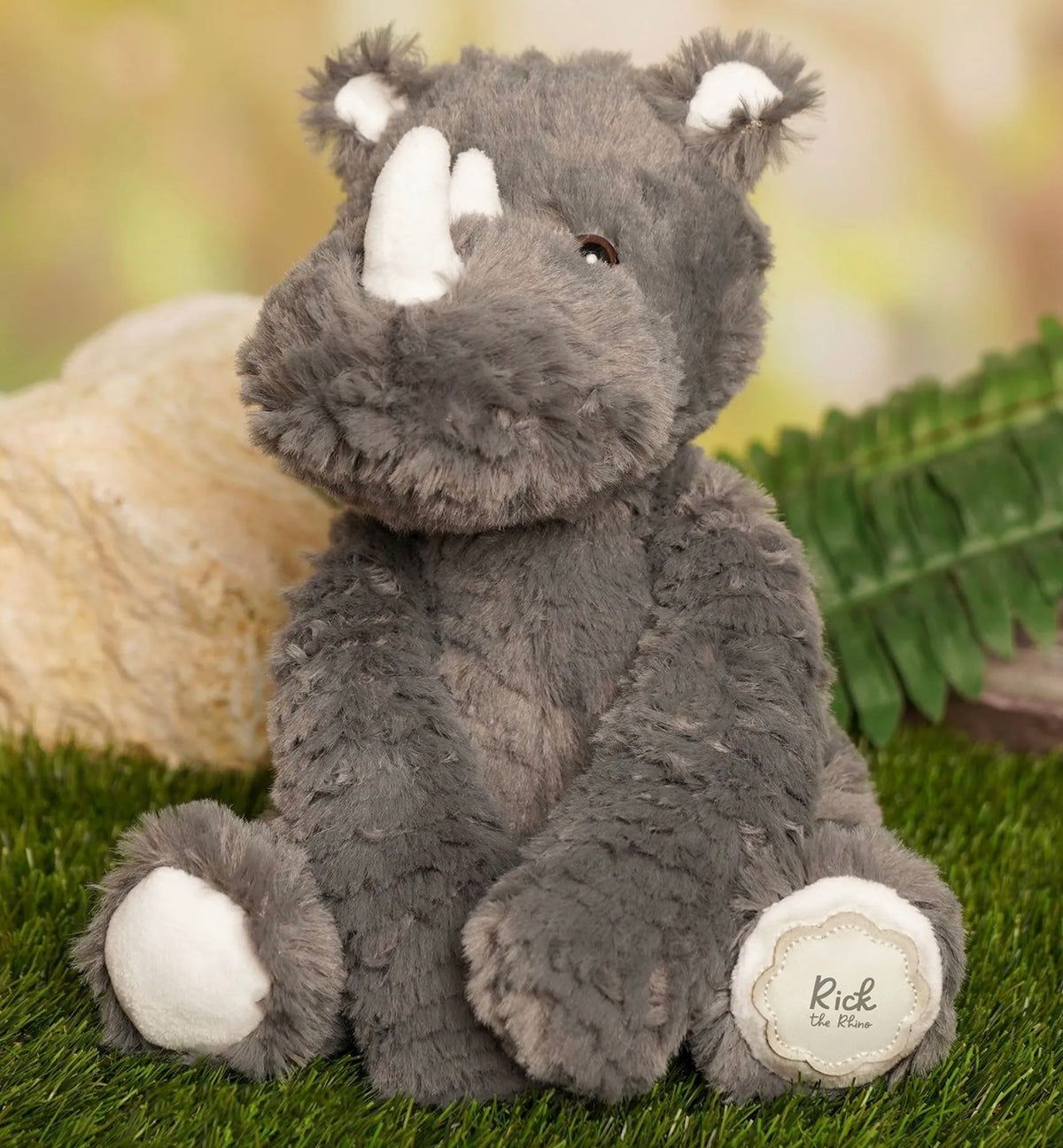 Rick The Plush Sitting Rhino