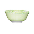 KitchenCraft Bowl Ceramic Green and White Tile Effect 16cm