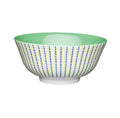 KitchenCraft Bowl Ceramic Moroccan Style Limes Hues 16cm
