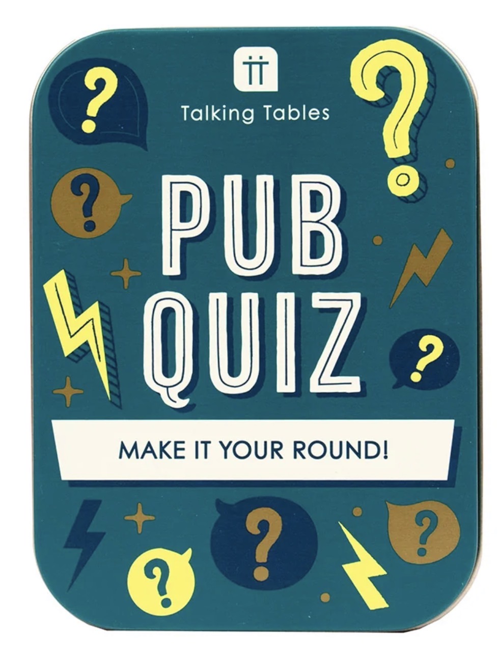 Talking Tables Mini Pub Quiz In A Tin