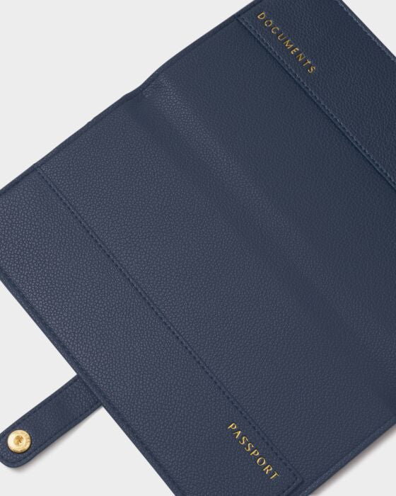 Katie Loxton Travel Wallet Bon Voyage Slate