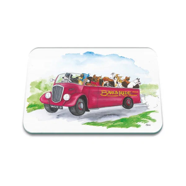 Stowgreen Tuftop Worktop Protector ‘ Bark & Ride ‘