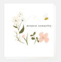 Caroline Gardener Deepest Sympathy Greeting Card