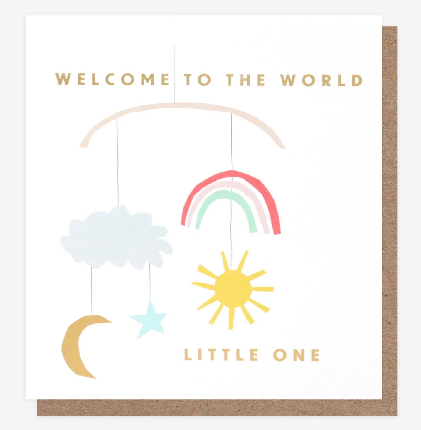 Welcome To The World New Baby Card