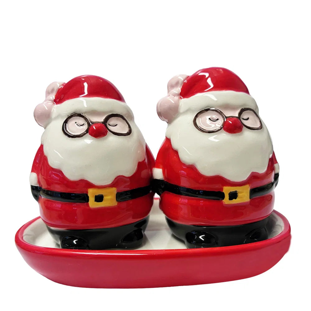 Eddington’s Santa Salt & Pepper Shakers Set