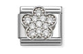 Nomination Composable Classic Link Silver Flower 330322/31