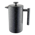Cafe Ole’ 8 Cup Straight Sided Cafetiere Black Granite