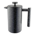 Cafe Ole’ 3 Cup Straight Sided Cafetière Black Granite