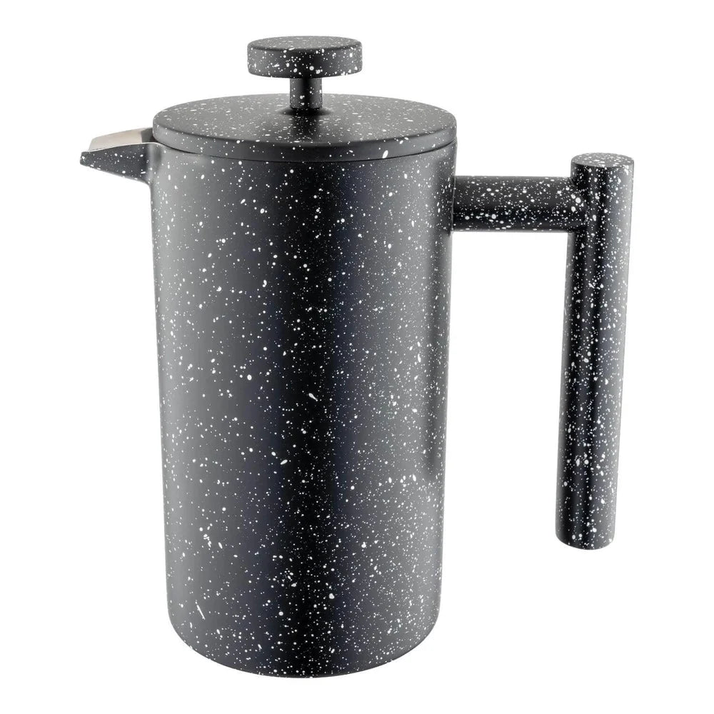 Cafe Ole’ 3 Cup Straight Sided Cafetière Black Granite