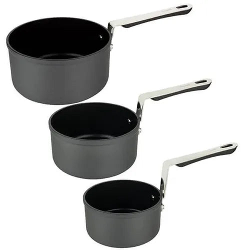 Commichef Stackem Hard Annodised  3 Piece Pan Set