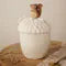 COUNTRY LIVING SQUIRREL ACORN STORAGE JAR