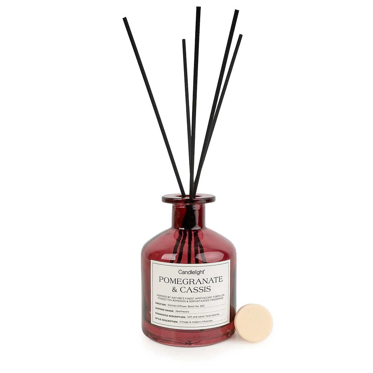 Candlelight Reed Diffuser Pomegranate and Cassis 250ml