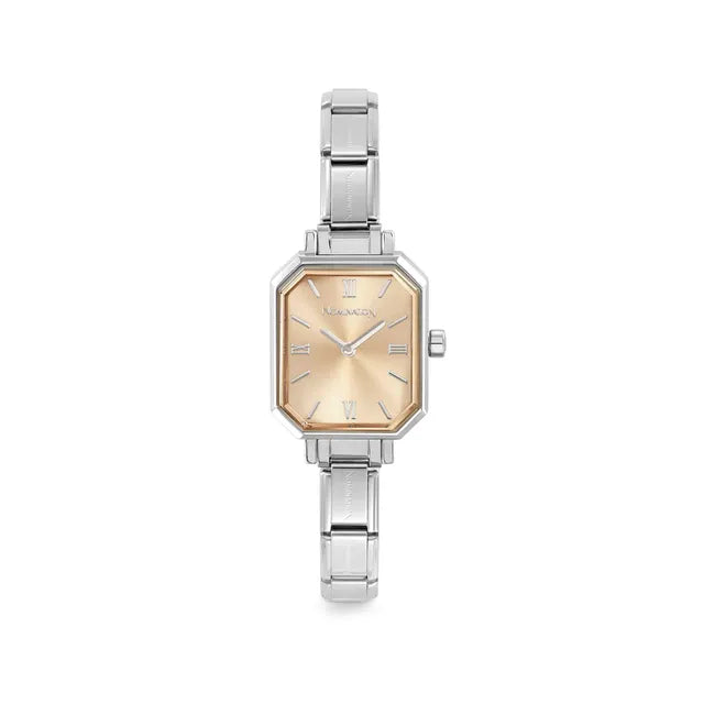 NOMINATION TIME PARIS WATCH WITH SUNRAY GOLD DIAL