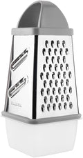 Fusion Box Grater With Storage Container and 4 Blades Stainless Steel