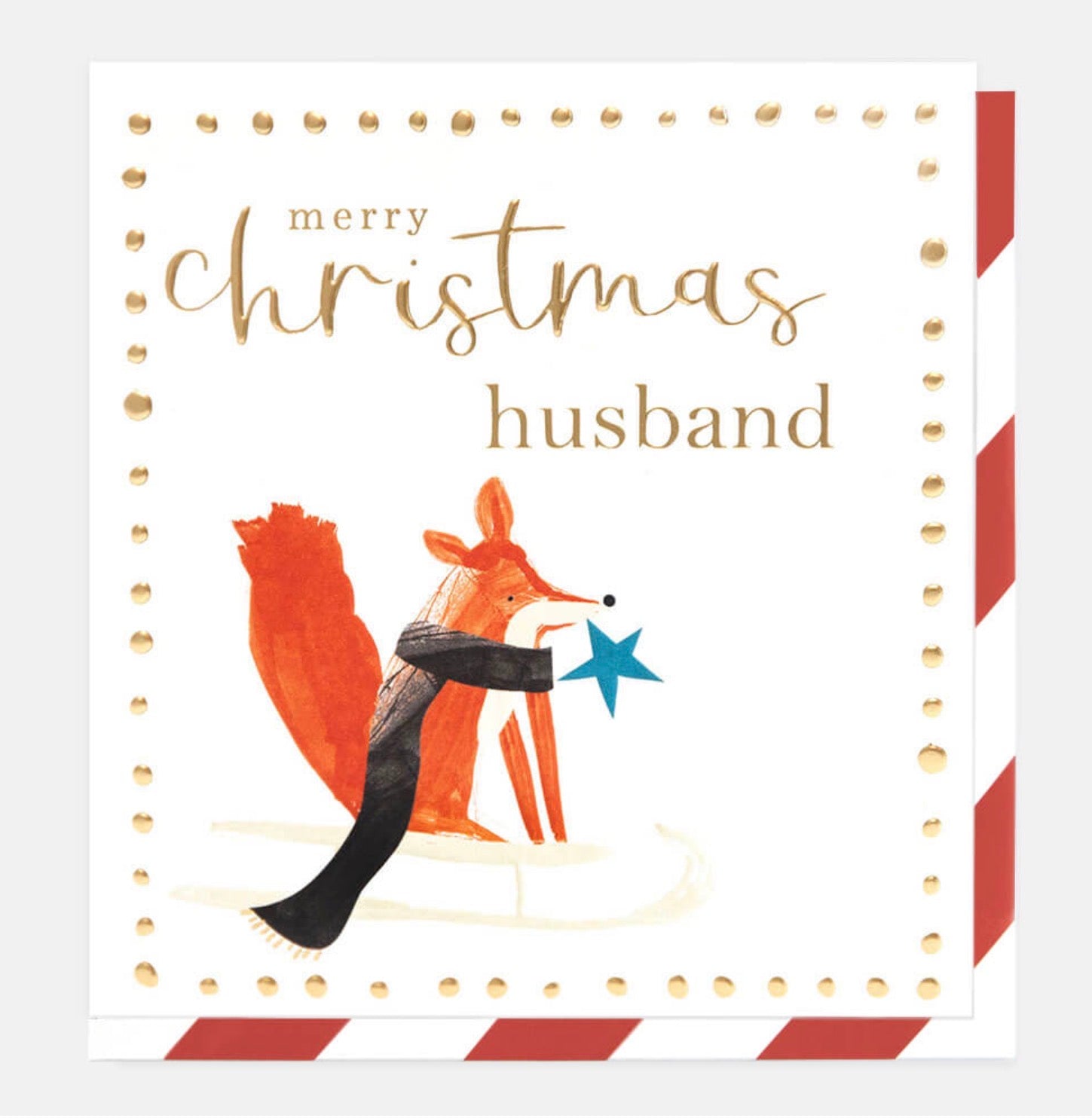 Caroline Gardner Husband Christmas Card