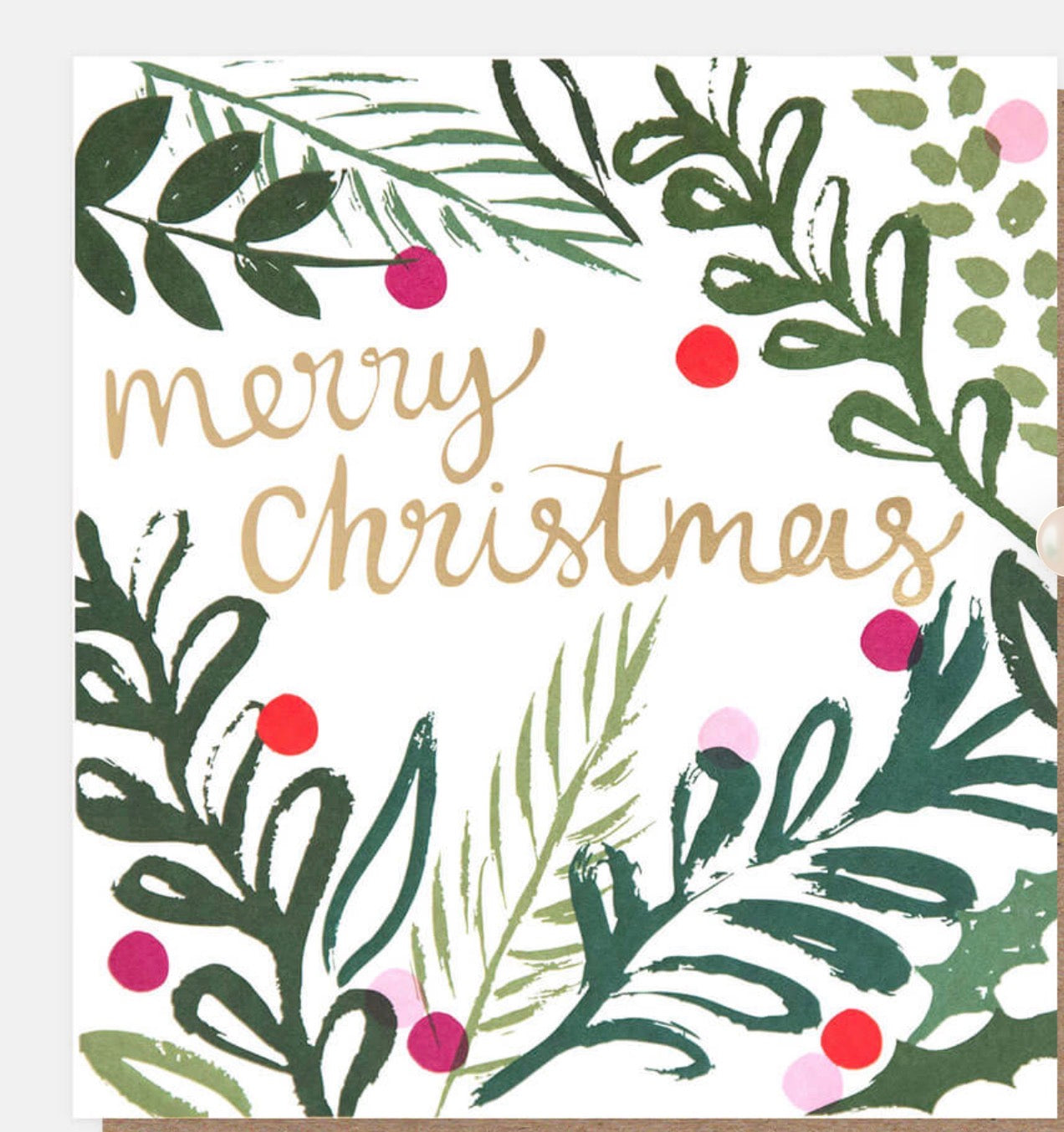 Caroline Gardner Sketch Foliage and Berries Card
