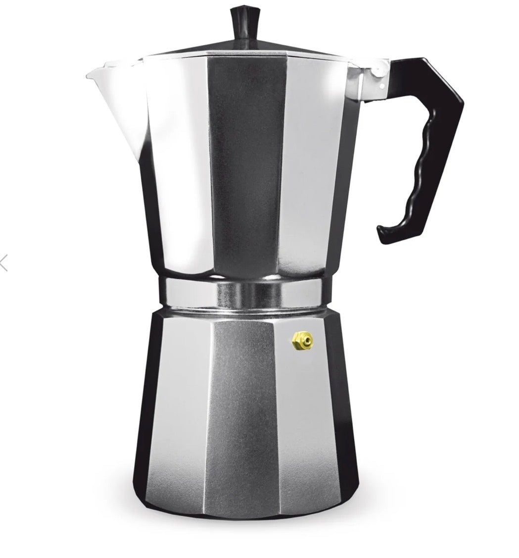 Cafe’ Ole’ Induction Friendly 9 Cup Espresso Maker
