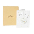 Belly Button Thinking Of You Boxed Card And Ceramic Decoration