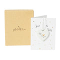 Belly Button Always Here For You Boxed Card And Ceramic Decoration