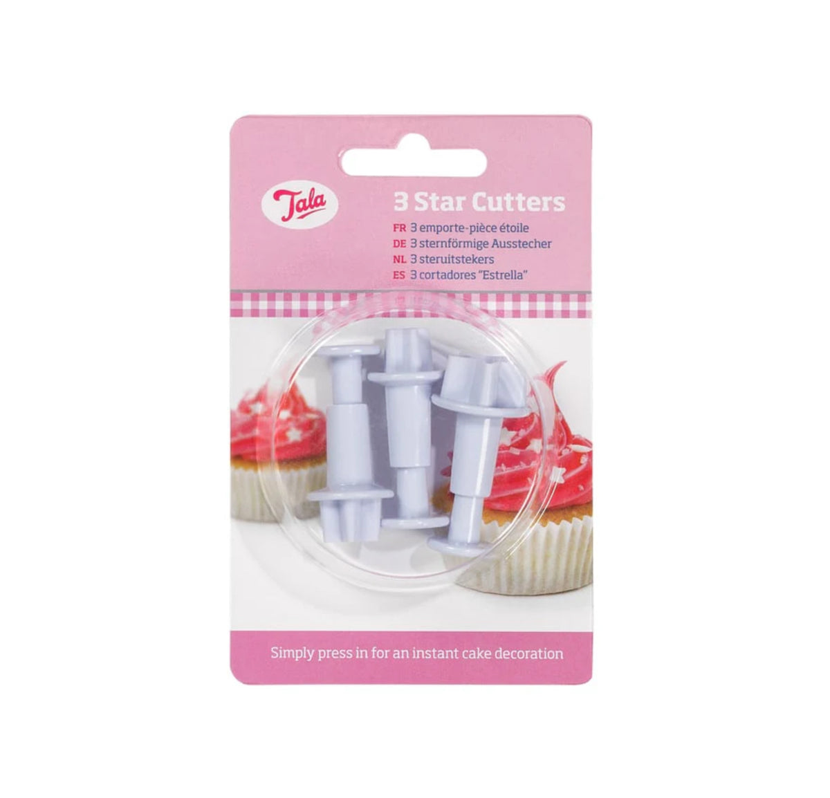 Tala Cutters Stars 3 Piece