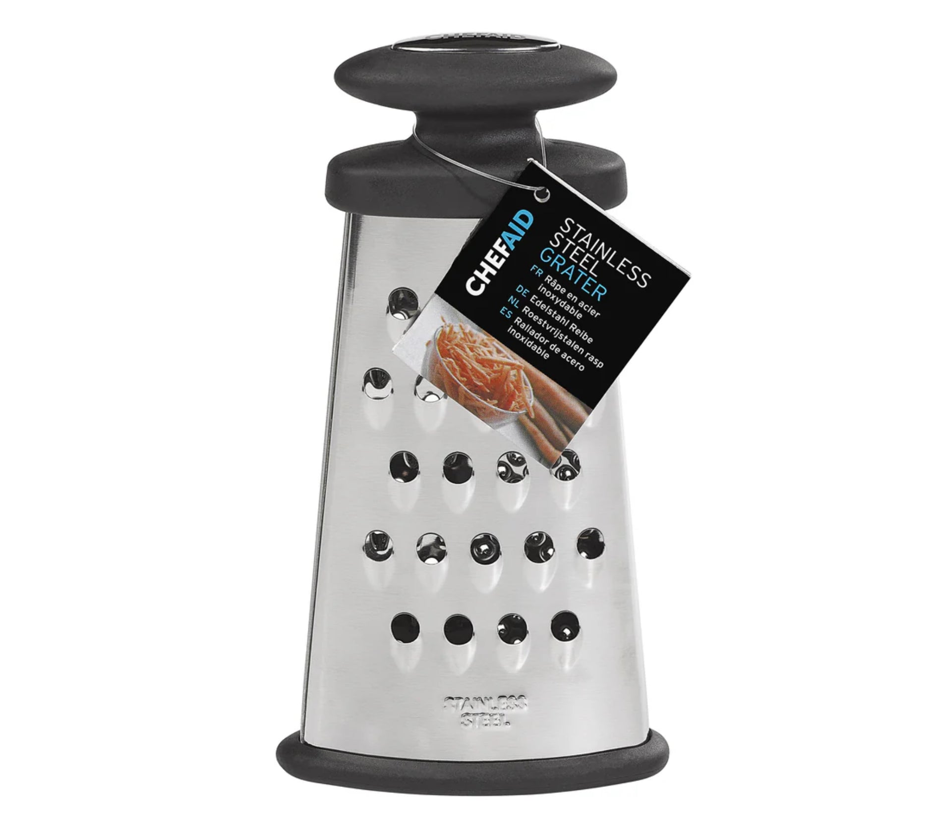 Chef Aid Grater Oval Stainless Steel