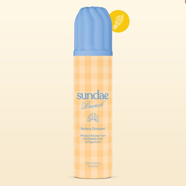 Sundae Buttery Croissant Whipped Shower Foam