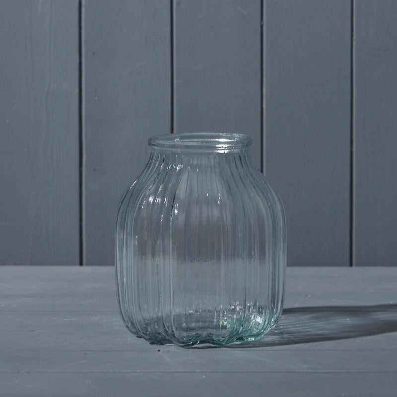 Satchville Clear Glass Vase D13xH16cm