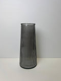 Satchville Vintage Green Tall Ribbed Vase