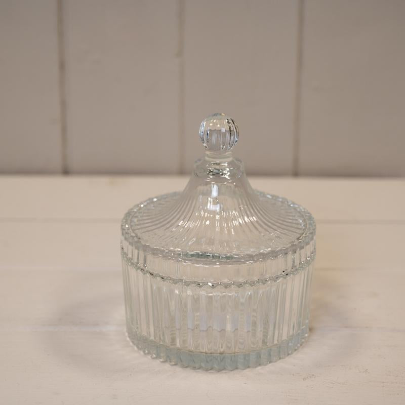 Satchville Clear Glass Decorative Jar
