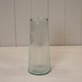 Satchville Clear Tall Ribbed Vase