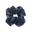Pure Fashions Velvet Scrunchie Navy Large