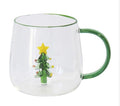Christmas Glass Cup Christmas Tree