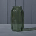 Satchville Vintage Green Glass Vase