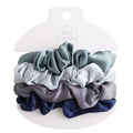 Pure Fashions Scrunchie Padk Of 4 Grey