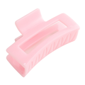 Pure Fashions Rectangle Hair Claw Clip Pink