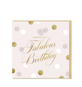 Mad Dots Hearts Designs Fabulous Birthday Greetings Card