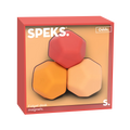Speks Odds Silicone Covered Fidget Magnets Orange
