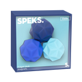 Speks Odds Silicone Covered Fidget Magnets Blue