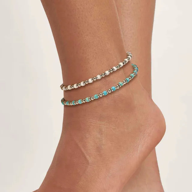 Nomination Stainless steel anklet, Pink Jade 027935/090